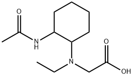 [(2-AcetylaMino-cyclohexyl)-ethyl-aMino]-acetic acid 구조식 이미지