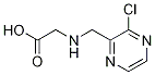 [(3-Chloro-pyrazin-2-ylMethyl)-aMino]-acetic acid Structure