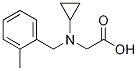 [Cyclopropyl-(2-Methyl-benzyl)-aMino]-acetic acid Structure