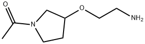 1-[3-(2-AMino-ethoxy)-pyrrolidin-1-yl]-ethanone Structure