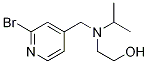 2-[(2-BroMo-pyridin-4-ylMethyl)-isopropyl-aMino]-ethanol Structure