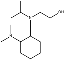 2-[(2-DiMethylaMino-cyclohexyl)-isopropyl-aMino]-ethanol Structure