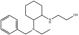 2-[2-(Benzyl-ethyl-aMino)-cyclohexylaMino]-ethanol 구조식 이미지