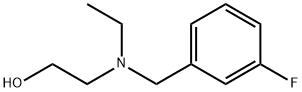 2-[Ethyl-(3-fluoro-benzyl)-aMino]-ethanol Structure