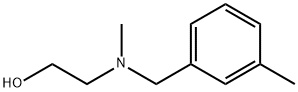 2-[Methyl-(3-Methyl-benzyl)-aMino]-ethanol 구조식 이미지