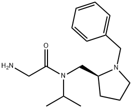 2-AMino-N-((S)-1-benzyl-pyrrolidin-2-ylMethyl)-N-isopropyl-acetaMide Structure