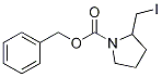 2-IodoMethyl-pyrrolidine-1-carboxylic acid benzyl ester Structure