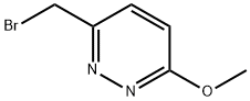 3-BroMoMethyl-6-Methoxy-pyridazine 구조식 이미지