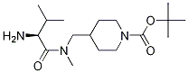 4-{[((S)-2-AMino-3-Methyl-butyryl)-Methyl-aMino]-Methyl}-piperidine-1-carboxylic acid tert-butyl ester Structure