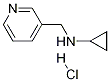 Cyclopropyl-pyridin-3-ylMethyl-aMine hydrochloride Structure