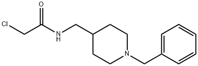 N-(1-Benzyl-piperidin-4-ylMethyl)-2-chloro-acetaMide Structure