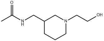 N-[1-(2-Hydroxy-ethyl)-piperidin-3-ylMethyl]-acetaMide Structure