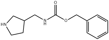 Pyrrolidin-3-ylMethyl-carbaMic acid benzyl ester Structure