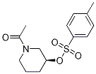 Toluene-4-sulfonic acid (S)-1-acetyl-piperidin-3-yl ester Structure
