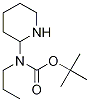 Ethyl-piperidin-2-ylmethyl-carbamic acid tert-butyl ester 구조식 이미지