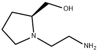 (S)-[1-(2-Aminoethyl)pyrrolidin-2-yl]-methanol Structure