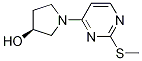 (S)-1-(2-Methylsulfanyl-pyrimidin-4-yl)-pyrrolidin-3-ol 구조식 이미지