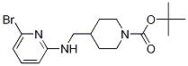 4-[(6-Bromo-pyridin-2-ylamino)-methyl]-piperidine-1-carboxylic acid tert-butyl ester 구조식 이미지