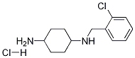 N-(2-Chloro-benzyl)-cyclohexane-1,4-diamine hydrochloride Structure