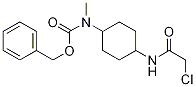 (1R,4R)-[4-(2-Chloro-acetylaMino)-cyclohexyl]-Methyl-carbaMic acid benzyl ester 구조식 이미지