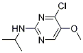 (4-Chloro-5-Methoxy-pyriMidin-2-yl)-isopropyl-aMine 구조식 이미지