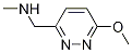 (6-Methoxy-pyridazin-3-ylMethyl)-Methyl-aMine Structure