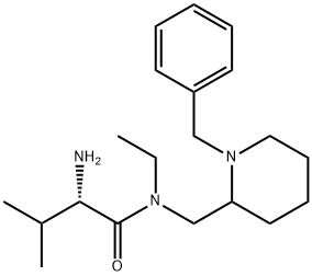 (S)-2-AMino-N-(1-benzyl-piperidin-2-ylMethyl)-N-ethyl-3-Methyl-butyraMide Structure