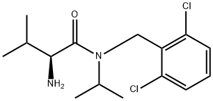 (S)-2-AMino-N-(2,6-dichloro-benzyl)-N-isopropyl-3-Methyl-butyraMide Structure