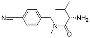 (S)-2-AMino-N-(4-cyano-benzyl)-3,N-diMethyl-butyraMide 구조식 이미지