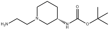 [(S)-1-(2-AMino-ethyl)-piperidin-3-yl]-carbaMic acid tert-butyl ester 구조식 이미지