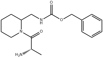 [1-((S)-2-AMino-propionyl)-piperidin-2-ylMethyl]-carbaMic acid benzyl ester Structure