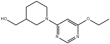 [1-(6-Ethoxy-pyriMidin-4-yl)-piperidin-3-yl]-Methanol Structure