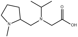 [Isopropyl-(1-Methyl-pyrrolidin-2-ylMethyl)-aMino]-acetic acid Structure