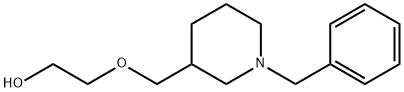 2-(1-Benzyl-piperidin-3-ylMethoxy)-ethanol Structure