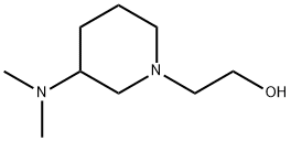2-(3-DiMethylaMino-piperidin-1-yl)-ethanol Structure