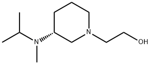 2-[(R)-3-(Isopropyl-Methyl-aMino)-piperidin-1-yl]-ethanol 구조식 이미지