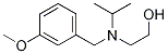 2-[Isopropyl-(3-Methoxy-benzyl)-aMino]-ethanol Structure