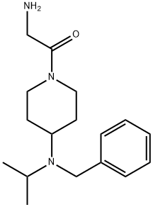 2-AMino-1-[4-(benzyl-isopropyl-aMino)-piperidin-1-yl]-ethanone Structure