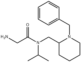 2-AMino-N-(1-benzyl-piperidin-2-ylMethyl)-N-isopropyl-acetaMide Structure