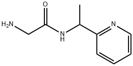 2-AMino-N-(1-pyridin-2-yl-ethyl)-acetaMide 구조식 이미지