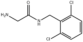 2-AMino-N-(2,6-dichloro-benzyl)-acetaMide 구조식 이미지