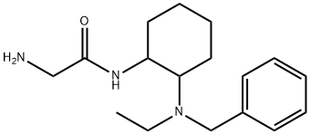 2-AMino-N-[2-(benzyl-ethyl-aMino)-cyclohexyl]-acetaMide 구조식 이미지