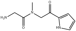 2-AMino-N-Methyl-N-[2-oxo-2-(1H-pyrrol-2-yl)-ethyl]-acetaMide Structure