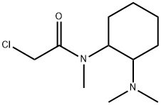 2-Chloro-N-(2-diMethylaMino-cyclohexyl)-N-Methyl-acetaMide Structure