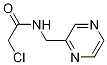 2-Chloro-N-pyrazin-2-ylMethyl-acetaMide 구조식 이미지