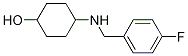 4-(4-Fluoro-benzylaMino)-cyclohexanol Structure