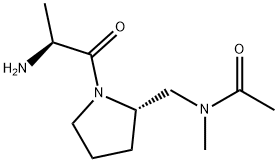 N-[(S)-1-((S)-2-AMino-propionyl)-pyrrolidin-2-ylMethyl]-N-Methyl-acetaMide Structure