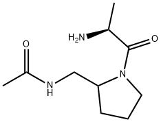 N-[1-((S)-2-AMino-propionyl)-pyrrolidin-2-ylMethyl]-acetaMide Structure