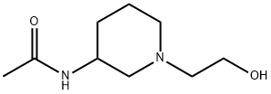 N-[1-(2-Hydroxy-ethyl)-piperidin-3-yl]-acetaMide Structure