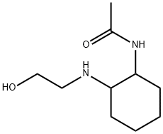 N-[2-(2-Hydroxy-ethylaMino)-cyclohexyl]-acetaMide 구조식 이미지